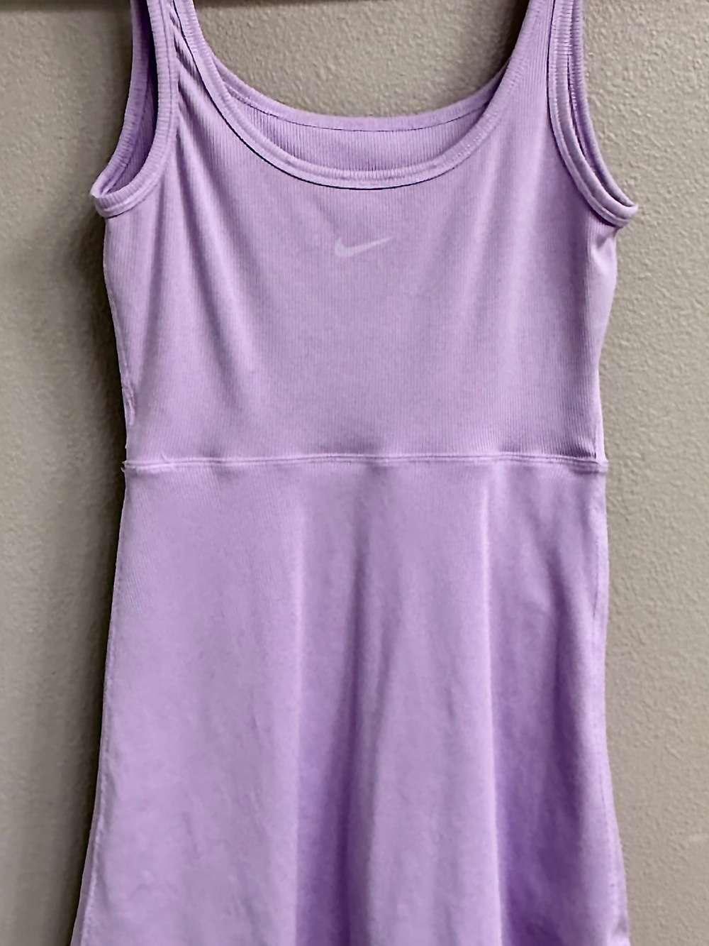 Nike Lavender Athletic Tank Dress with Swoosh (Women’s XS)